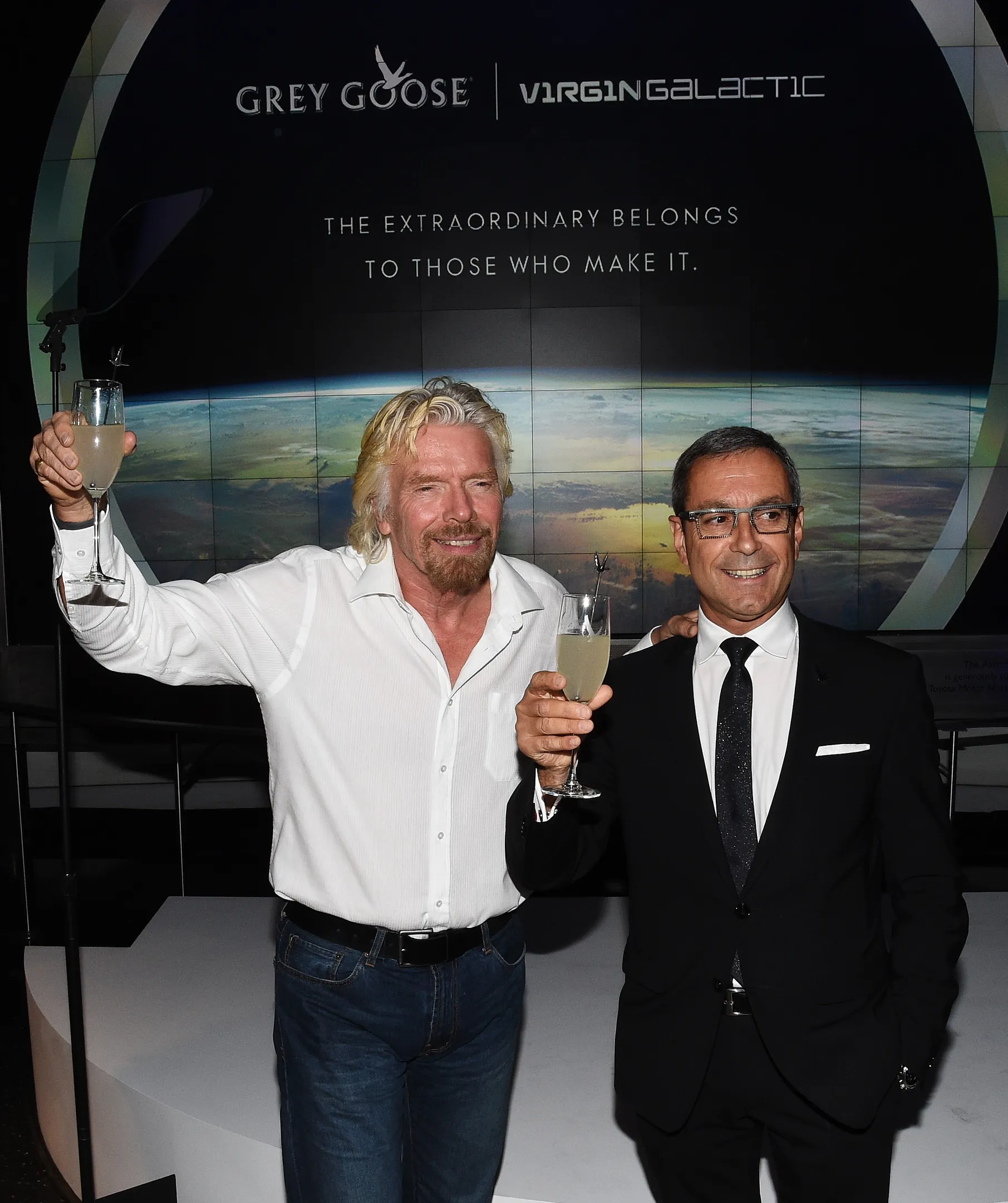 GREY GOOSE® Vodka Announces Global Partnership with Virgin Galactic, Richard Branson's Pioneering Commercial Spaceflight
