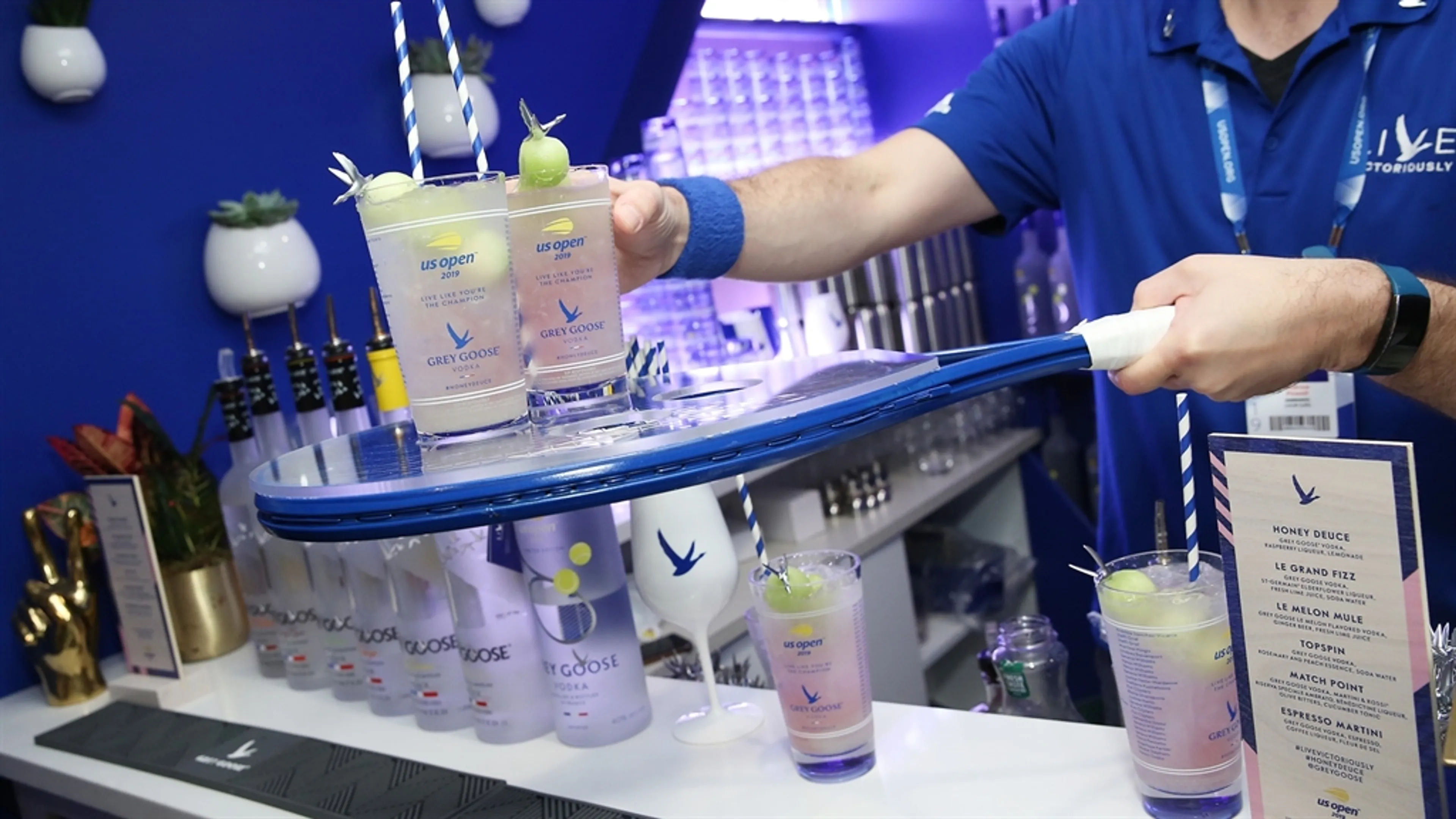 GREY GOOSE and Tennis Fans Toast to #HoneyDeuce Season at the 2019 US Open
