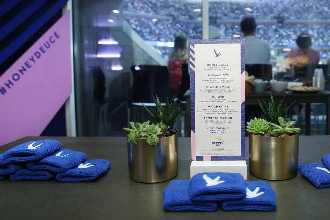 GREY GOOSE AND TENNIS FANS TOAST TO #HONEYDEUCE SEASON AT THE 2019 US OPEN