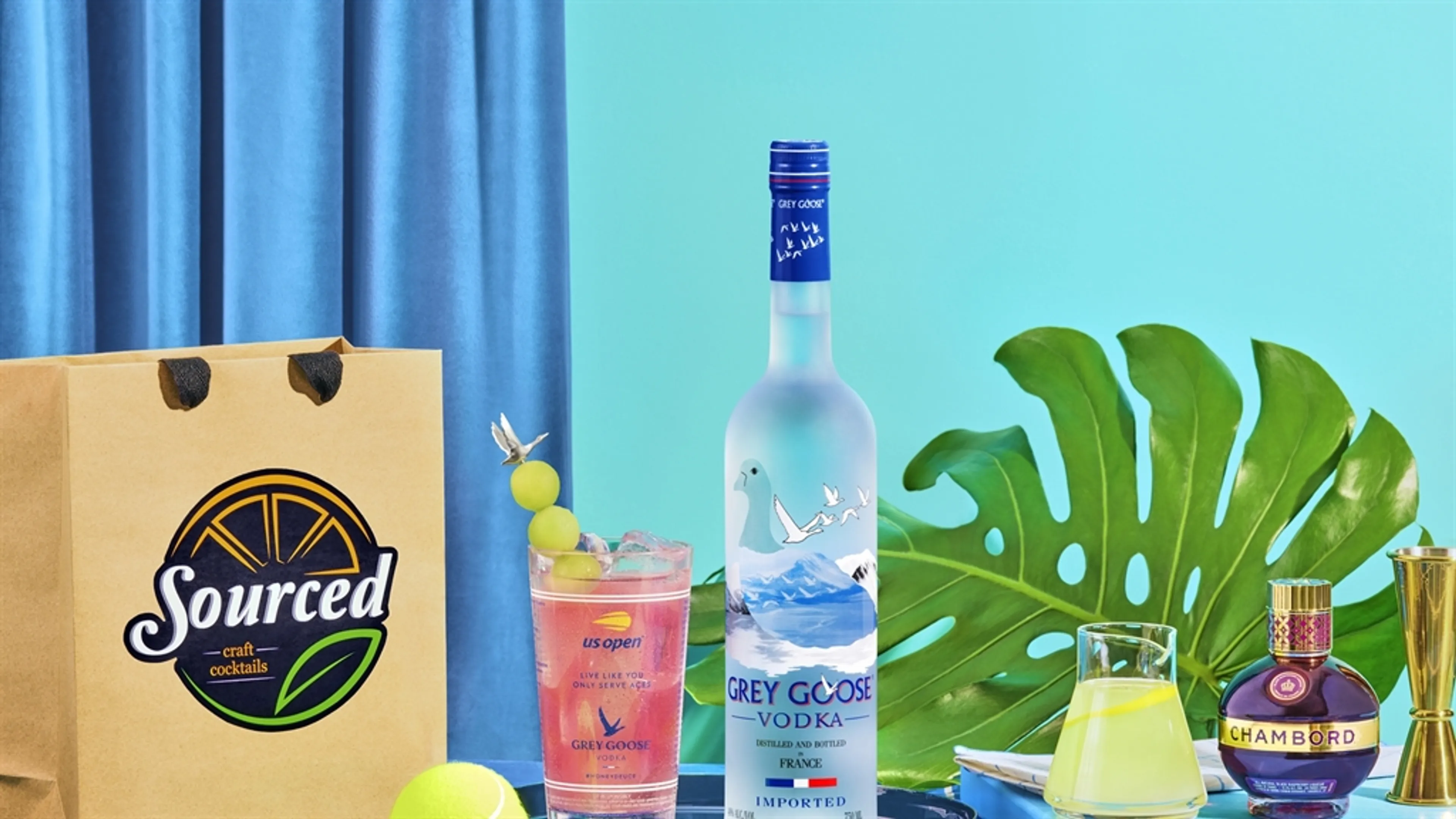 GREY GOOSE VODKA Debuts its First-Ever Honey Deuce Cocktail Kit to Celebrate the 2020 US Open Tennis Championships at Home