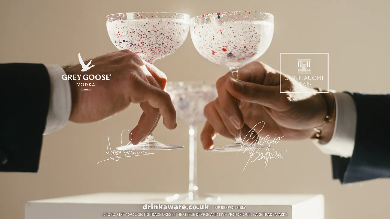 GREY GOOSE® VODKA AND THE CONNAUGHT BAR’S AGO PERRONE AND GIORGIO BARGIANI LAUNCH EXCLUSIVE NO.11 MARTINI COCKTAIL KITS IN PARTNERSHIP WITH SAATCHI GALLERY TO CELEBRATE THE ART OF MIXOLOGY