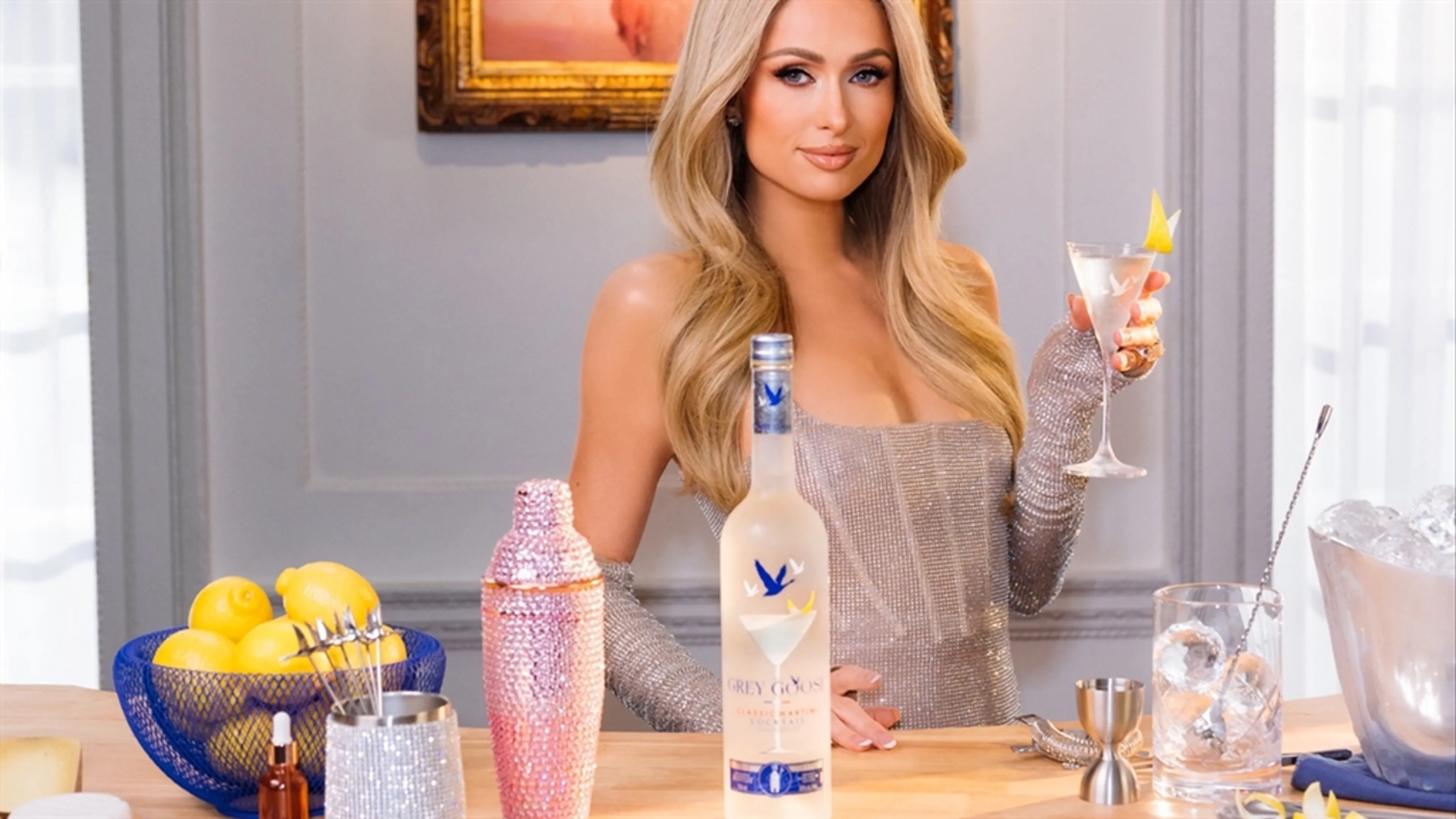 GREY GOOSE® Vodka Appoints Paris Hilton as Creative Director of MARTINI Cocktails