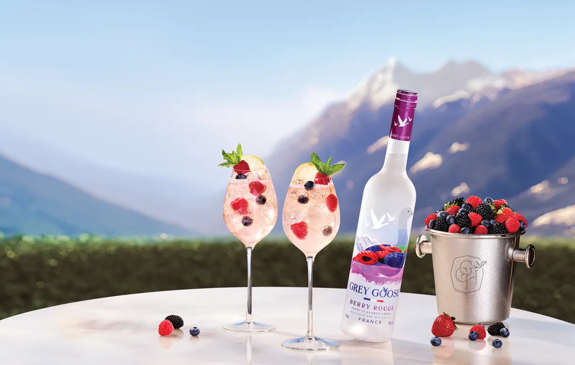 Introducing GREY GOOSE® Berry Rouge, a New Flavored Vodka and a Fresh Way to Enjoy Berries
