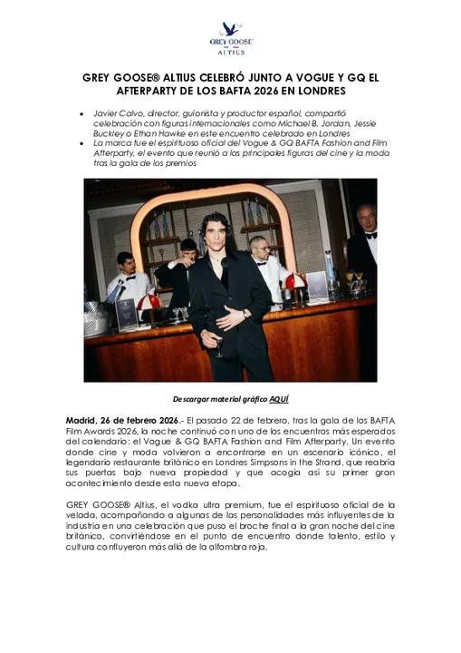 Ndp_GREY GOOSE ALTIUS CELEBROģ JUNTO A VOGUE Y GQ EL AFTERPARTY DE LOS BAFTA 2026 EN LONDRES.docx