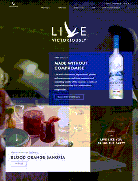 GREY GOOSE TAKES OVER HAPPY HOUR TO LAUNCH LIVE VICTORIOUSLY